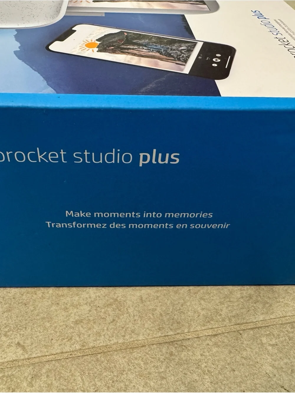 New HP Sprocket Studio Plus Photo Printer